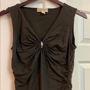 😍Michael Michael Kors ruched tank top S